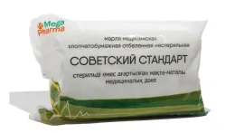 {"ru":"Марля медицинская хлопчатобумажная отбеленная нестерильная (10м х 90см)","kk":"Стерильді емес ағартылған медициналық мақта-мата дәке (10 м х 90 см)","en":"Medical cotton gauze, bleached, non-sterile (10m x 90cm)"}