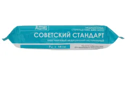 {"ru":"Бинт 7х14 нестерильный в индивидуальной упаковке","kk":"7х14 зарарсыздандырылған бинт жеке қаптамада","en":"7x14 non sterile bandage in individual packaging"}